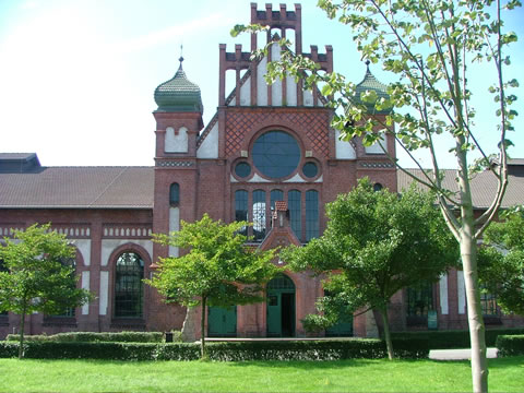 Eingangsbereich der Lohnhalle.