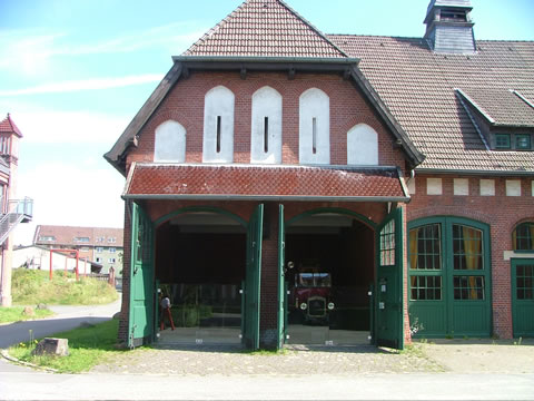 Pferdestall, linker Bereich.